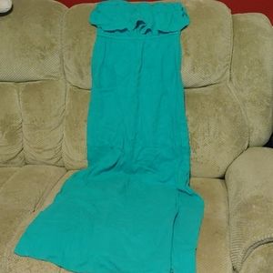 Turquoise dress